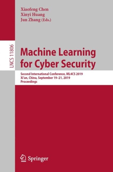 Machine Learning for Cyber Security (inbunden)
