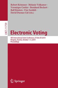 Electronic Voting (e-bok)