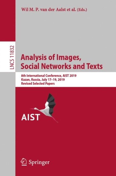 Analysis of Images, Social Networks and Texts (e-bok)