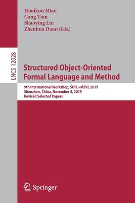 Structured Object-Oriented Formal Language and Method (h�ftad)
