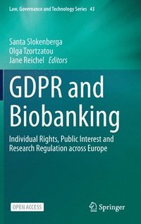GDPR and Biobanking (inbunden)