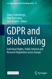 GDPR and Biobanking (e-bok)