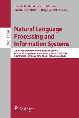 Natural Language Processing and Information Systems (inbunden)