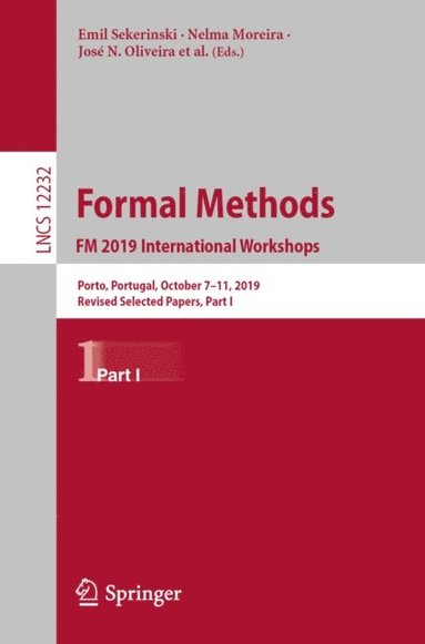 Formal Methods. FM 2019 International Workshops (e-bok)