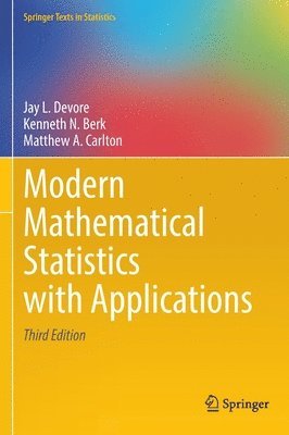 Modern Mathematical Statistics with Applications (inbunden)