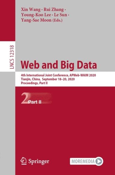 Web and Big Data (inbunden)