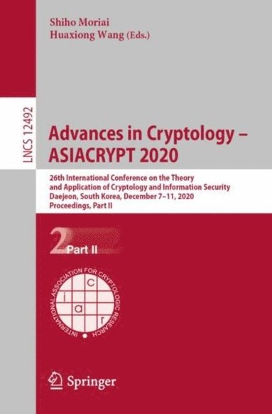 Advances in Cryptology - ASIACRYPT 2020 (e-bok)