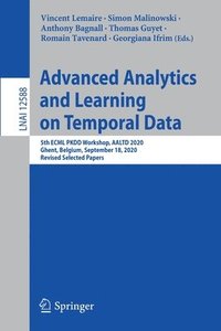 Advanced Analytics and Learning on Temporal Data (hftad)