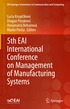 5th EAI International Conference on Management of Manufacturing Systems