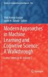 Modern Approaches in Machine Learning and Cognitive Science: A Walkthrough