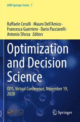 Optimization and Decision Science (inbunden)
