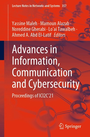 Advances in Information, Communication and Cybersecurity (h�ftad)