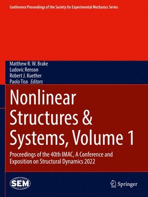 Nonlinear Structures & Systems, Volume 1 (häftad)
