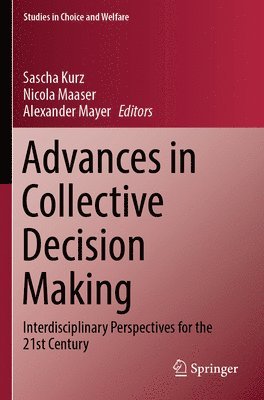 Advances in Collective Decision Making (häftad)