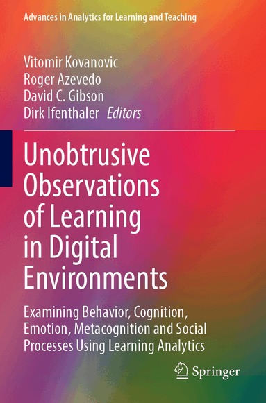 Unobtrusive Observations of Learning in Digital Environments (h�ftad)