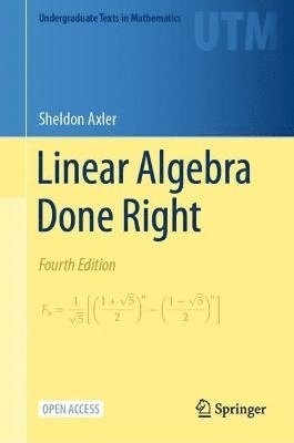 Linear Algebra Done Right (inbunden)
