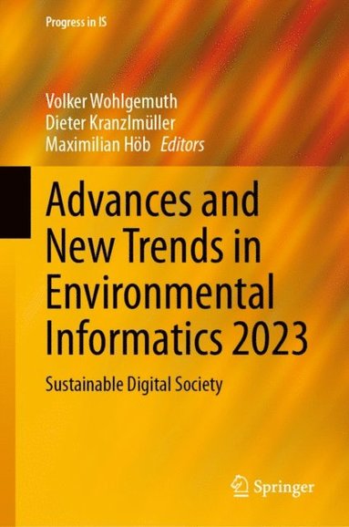 Advances and New Trends in Environmental Informatics 2023 (häftad)