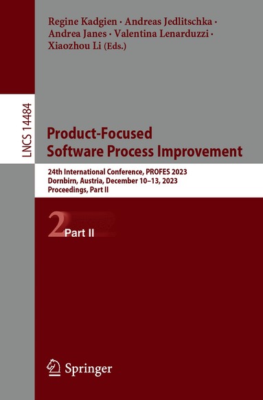 Product-Focused Software Process Improvement (h�ftad)
