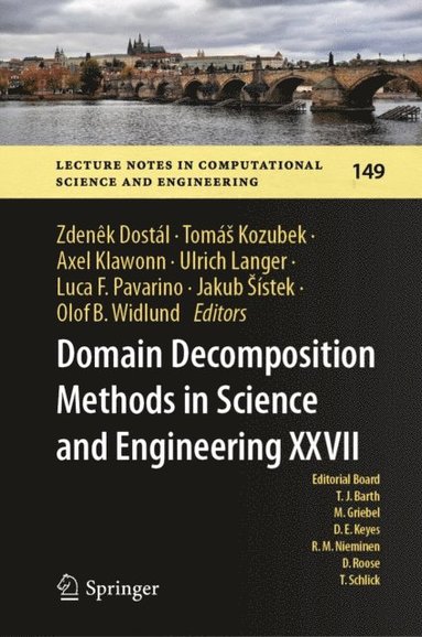 Domain Decomposition Methods in Science and Engineering XXVII (inbunden)