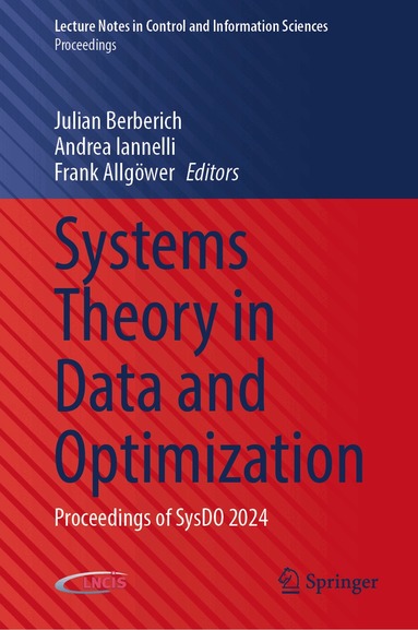 Systems Theory in Data and Optimization (h�ftad)