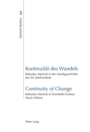 Kontinuitaet des Wandels- Continuity of Change (h�ftad)