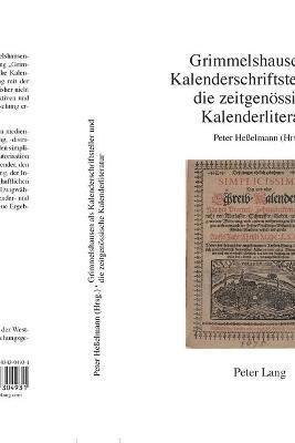 Grimmelshausen als Kalenderschriftsteller und die zeitgenoessische Kalenderliteratur (hftad)