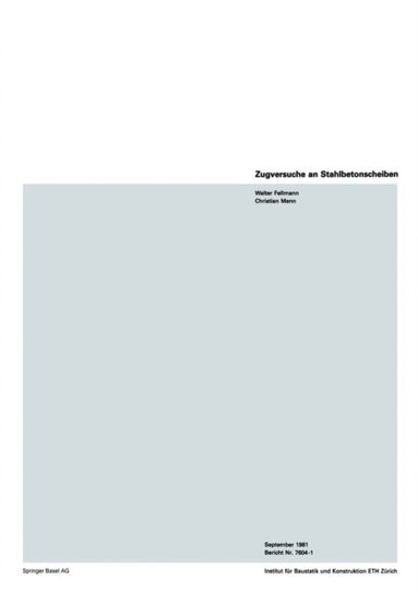 Zugversuche an Stahlbetonscheiben (pussel)