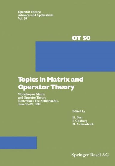 Topics in Matrix and Operator Theory (e-bok)