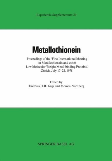 Metallothionein (e-bok)