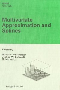 Multivariate Approximation and Splines (e-bok)