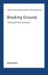 Breaking Grounds