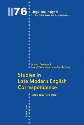 Studies in Late Modern English Correspondence (hftad)