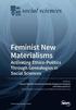 Feminist New Materialisms