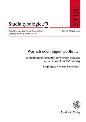 "Was ich noch sagen wollte..." (h�ftad)