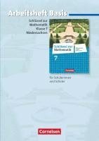 Schl�ssel zur Mathematik  7. Schuljahr. Basisarbeitsheft mit eingelegten L�sungen. Differenzierende Ausgabe Niedersachsen (inbunden)