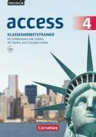 English G Access Band 4: 8. Schuljahr - Allgemeine Ausgabe - Klassenarbeitstrainerr mit Audios und L�sungen online und Lerntipps