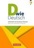 D wie Deutsch 7. Schuljahr - Arbeitsheft mit interaktiven �bungen online