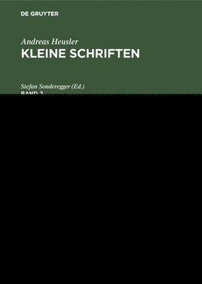 Kleinere Schriften zur Literatur- und Geistesgeschichte Kleine Schriften (inbunden)