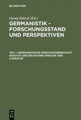 Germanistische Sprachwissenschaft, Didaktik der Deutschen Sprache und Literatur (hftad)