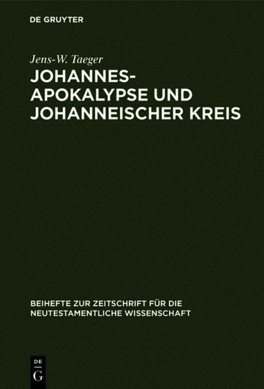 Johannesapokalypse und johanneischer Kreis (h�ftad)