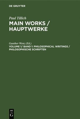 Philosophical Writings / Philosophische Schriften (hftad)