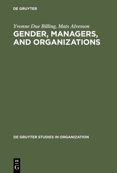 Gender, Managers, and Organizations (inbunden)