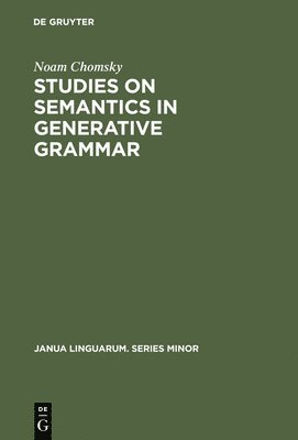 Studies on Semantics in Generative Grammar (hftad)