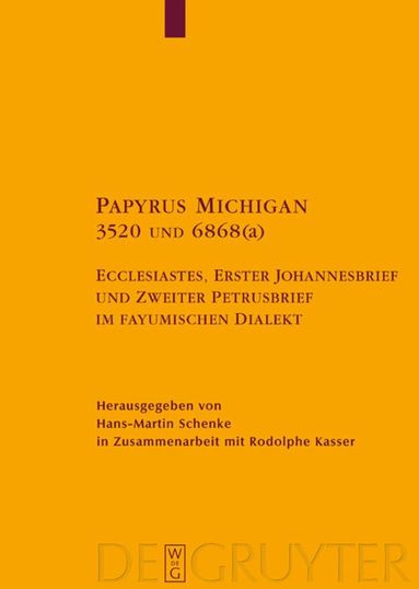 Papyrus Michigan 3520 und 6868(a) (inbunden)