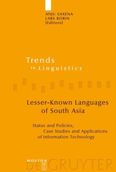 Lesser-Known Languages of South Asia (inbunden)