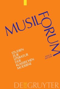 Musil-Forum, Band 30, Musil-Forum (2007/2008) (inbunden)