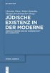 Jdische Existenz in der Moderne