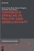 Handbuch Sprache in Politik und Gesellschaft