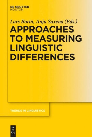 Approaches to Measuring Linguistic Differences (inbunden)