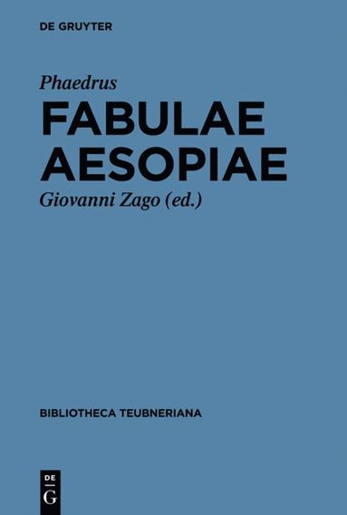 Fabulae Aesopiae (inbunden)